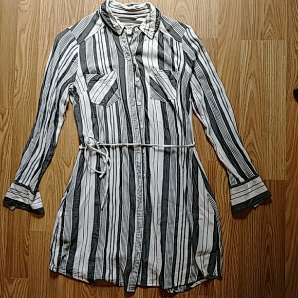 Merona Dresses & Skirts - Striped shirt-dress